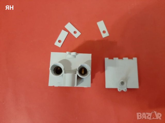 Английски Конектор Клема за Кабели до 50мм2 с 5 входа Бронз, снимка 3 - Други машини и части - 50536515