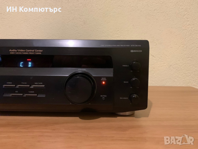 Продавам транзисторен стерео ресийвър Sony STR-DE135, снимка 3 - Ресийвъри, усилватели, смесителни пултове - 44810717