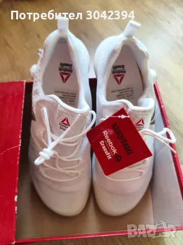 Мъжки маратонки,Reebok,оргинални,бели