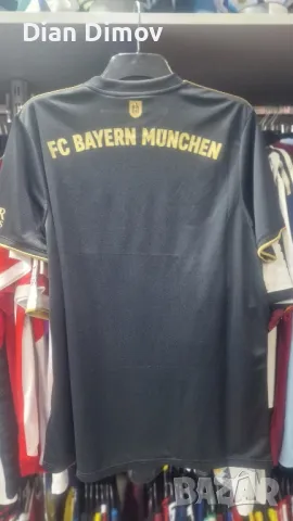 Байерн Мюнхен 21-22 L гостуваща футболна тениска, снимка 2 - Футбол - 49180240