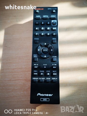 Pioneer 076e0pp041 remote control for DVD / ДИСТАНЦИОННО , снимка 1 - Плейъри, домашно кино, прожектори - 30506761