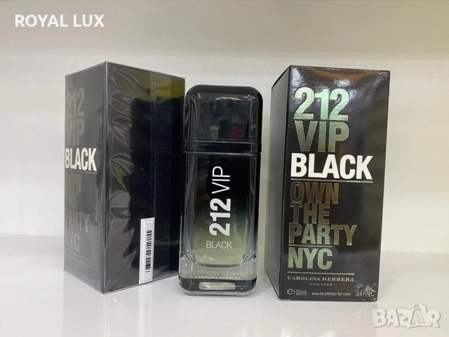 CAROLINA HERRERA 212 VIP BLACK EDP 100ML Парфюм за мъже
