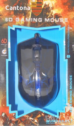 6D USB Gaming mouse, геймърска мишка - Multi-colored подсветка, снимка 2 - Клавиатури и мишки - 30817407