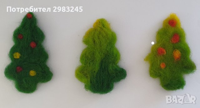 Вълнени фигурки за декорация , снимка 5 - Други - 42144411