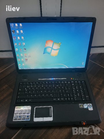  Лаптоп MSI Megabook VR705, снимка 2 - Лаптопи за дома - 39218016