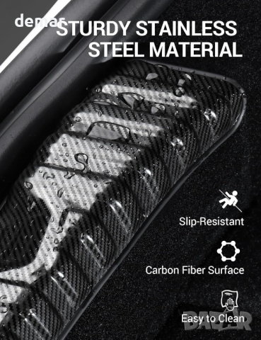 BASENOR Tesla Model 3 Предпазител на прага на багажника, снимка 8 - Аксесоари и консумативи - 44518622