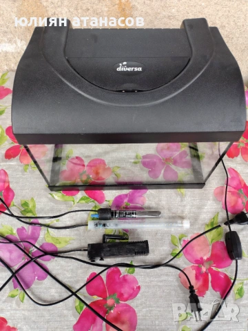 Продавам аквариум 25л, снимка 2 - Аквариуми - 54207228