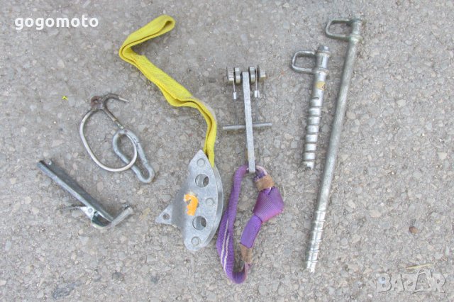 ЛОТ Екипировка, алпийска, алпиниска ЗА КАТЕРЕНЕ, АЛПИНИЗЪМ, ТУРИЗЪМ И СПЕЛЕОЛОГИЯ, карабинер, PETZL, снимка 9 - Спортна екипировка - 33890497