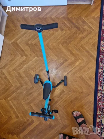 Продавам детска спортна кола с педали и детски велосипед, снимка 5 - Детски велосипеди, триколки и коли - 55733149