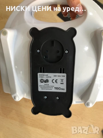 Гофретник Tectro 750W, снимка 3 - Гофретници - 51287709