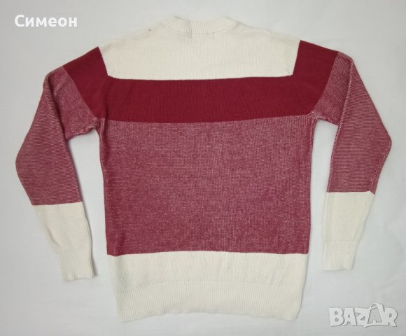 G-STAR RAW оригинален пуловер S памучен Block Stripe R Knit, снимка 5 - Пуловери - 42119062