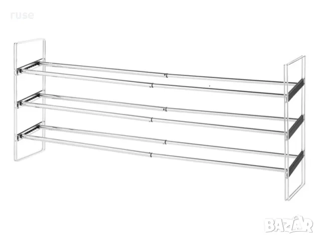 НОВА! Етажерка за обувки 3 нива телескопична, снимка 5 - Други стоки за дома - 49786182
