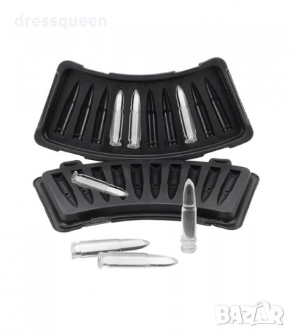 2956 Силиконов молд за лед с форма на куршуми АК-47, снимка 7 - Форми - 34264951