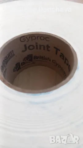 Gyproc Joint Таpe е хартиена лента за
армиране на фуги на гипсоkартон и вътрешни ъгли , снимка 2 - Строителни материали - 48338253