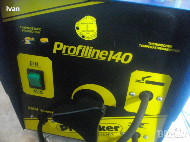 Голям НЕМСКИ Заваръчен Електрожен-140 Ампера-Ф3,2 мм-16 кг-Като Нов-Отличен-Profiline 140, снимка 7 - Други инструменти - 36515676