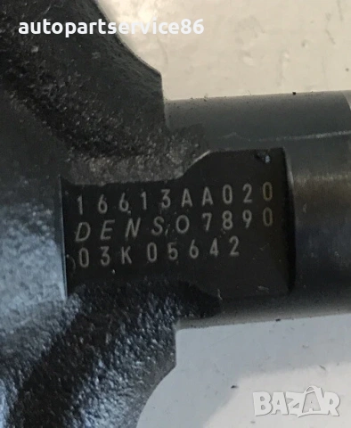 Дюза за гориво Denso за Subaru Outback 2.0 D 150Hp (2007) тип двигател EE20Z 16613AA020, снимка 3 - Части - 54218612