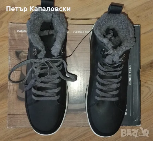 Зимни мъжки обувки ботуши WEATHERPROOF номер 46
Налични номера 43 44 45 46 Ограничителни бройки., снимка 4 - Мъжки боти - 48562869