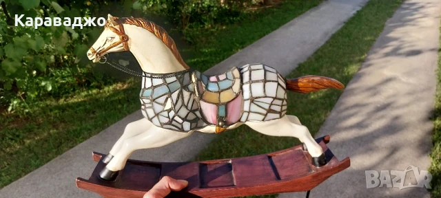 Настолна Лампа Тифани, снимка 8 - Настолни лампи - 50751910