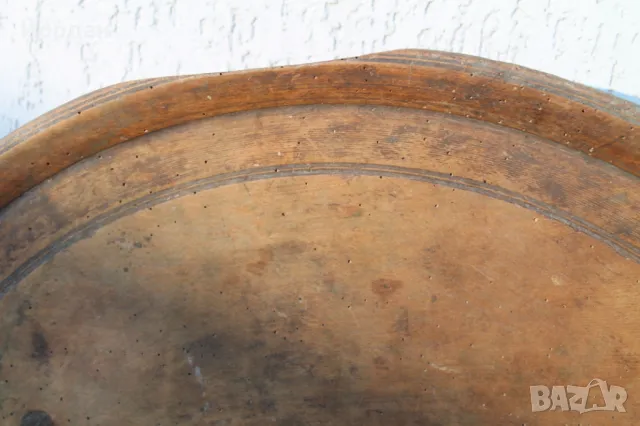 Огромна дървена паралия/софра, снимка 3 - Антикварни и старинни предмети - 48882619