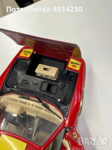 Колекционерски модел Ferrari 348 Evoluzione – мащаб 1:18, снимка 7 - Колекции - 52304814