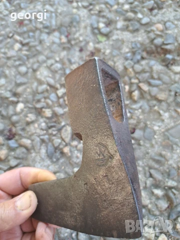 Стара малка брадва , снимка 3 - Антикварни и старинни предмети - 51386386