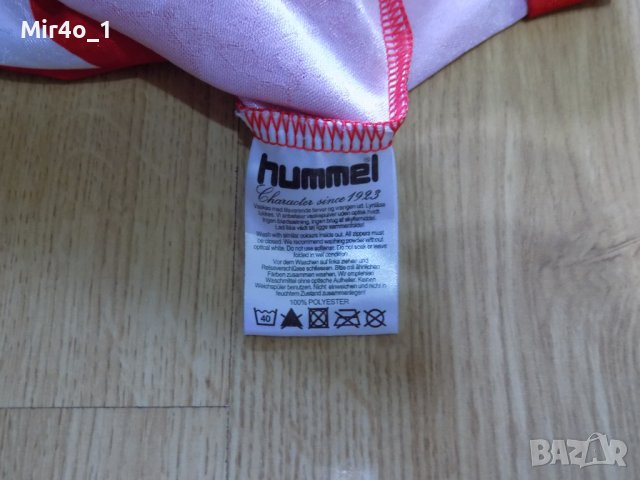 футболна тениска denmark hummel vintage екип оригинална спорт мъжка M, снимка 6 - Спортни дрехи, екипи - 42249637