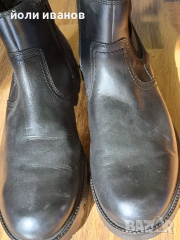 Hush Puppies-кожени ботуши оригинални 45 номер, снимка 11 - Мъжки ботуши - 47760752