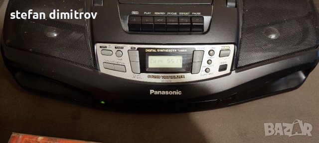 Panasonic RX-DS18 Sound Virtualizer XBS AM/FM/CD/Tape Stereo Boom Box, снимка 3 - Радиокасетофони, транзистори - 37346030