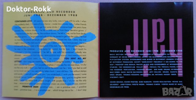 Phillip Boa And The Voodooclub – Hair (1989, CD), снимка 4 - CD дискове - 38813387