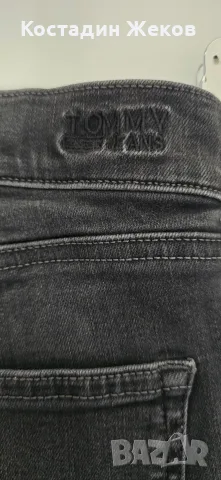 Дамски оригинални дънки. Като нови TOMMY JEANS HIGH RISE SUPER SKINNY , снимка 9 - Дънки - 55892461