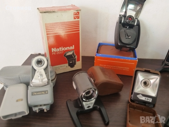 Ретро светкавици за камери AGFALUX, National, Zeiss Ikon, др. , снимка 3 - Светкавици, студийно осветление - 48961441