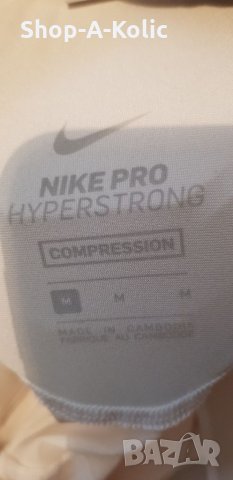 NIke Pro Hyperstrong Padded Football White Black Gray Shock Doctor, снимка 5 - Спортни дрехи, екипи - 34017283