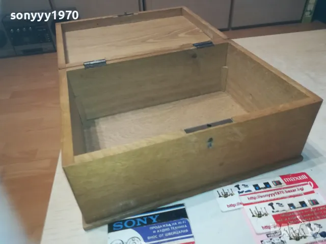 ДЪРВЕНА СТАРА КУТИЯ ОТ ШВЕЦИЯ 3009241711LNVD, снимка 10 - Антикварни и старинни предмети - 47409582