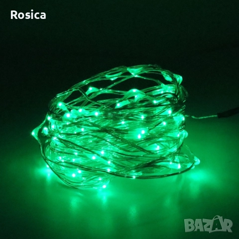 Коледни лампички на батерии в различни цветове / Необходими батерии:2бр - не са включени в комплекта, снимка 5 - Други - 52242565