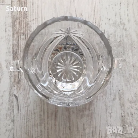 купа бонбониера ваза от бохемски кристал, снимка 2 - Декорация за дома - 47664380