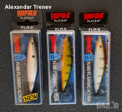 Воблери Rapala-класики, снимка 4 - Такъми - 55838327