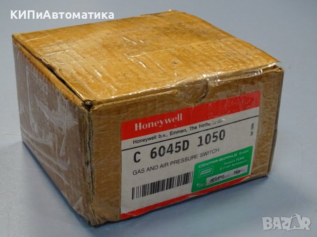 пресостат Honeywell C6045D 1050 Gas and Air Pressure Switch, снимка 13 - Резервни части за машини - 37515853