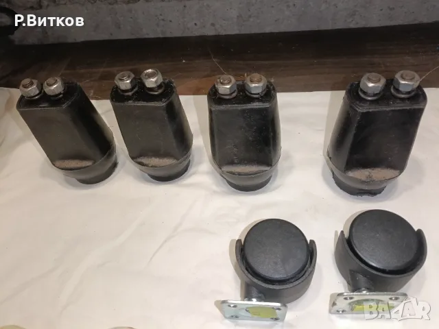 Лот колелца и крака за мебели, снимка 3 - Други - 56066328