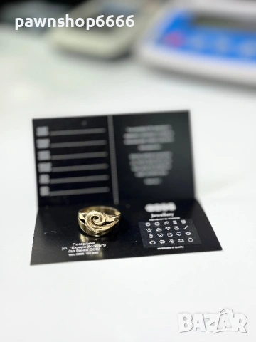 Златен пръстен 14К 