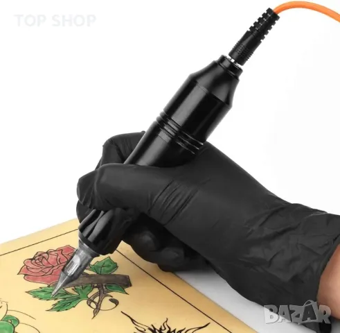 Ротационна машина за татуировки ATOMUS със захранване и педал