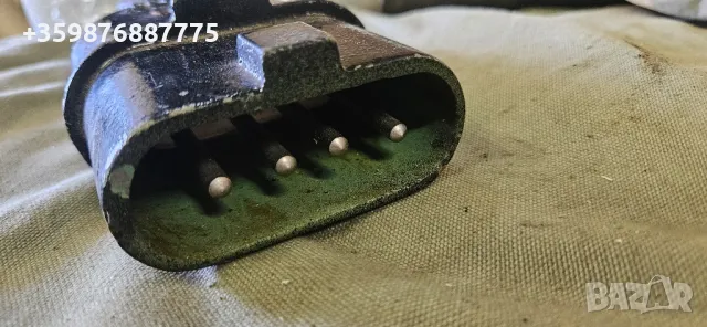 Военен Армейски армия щепсел Военни военна , снимка 3 - Антикварни и старинни предмети - 50102363