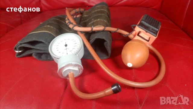 Ретро апарат за кръвно налягане, руски, интересна система ЕЛЕКТРОНИКА ТЕФ-1, снимка 6 - Колекции - 50526641
