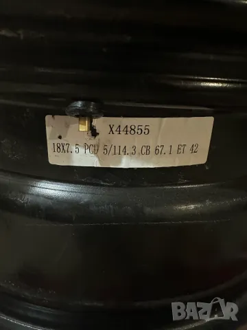 Метални джанти 18 от Mazda CX-3 2020, снимка 4 - Гуми и джанти - 48112447