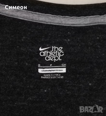 Nike оригинална блуза S Найк памучна спортна фланелка спорт, снимка 3 - Спортни екипи - 31579241