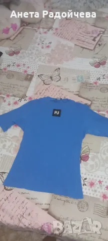 Тениска Pause jeans с 3/4 ръкав. Материя памук и еластант. Размер ХС 