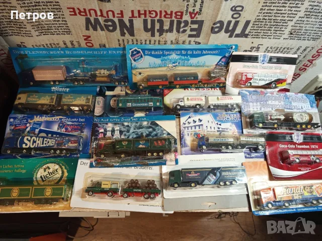 Стари колекционерски камиончета