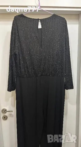 Колекция  VIVENTY  BERND DERGER  Черен дамски гащеризон с дълъг ръкав, снимка 12 - Гащеризони - 49394460