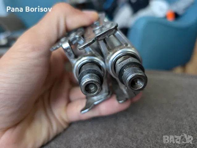 Ретро Шосейни Педали KeoKuto Pro Ace, снимка 7 - Части за велосипеди - 47447389