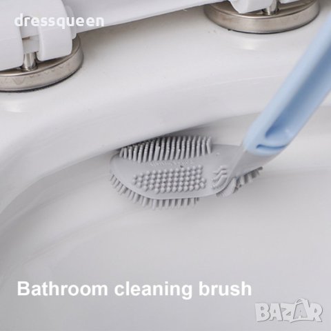 3856 Силиконова четка с Г – образна форма за лесно почистване на тоалетната чиния, снимка 15 - Други стоки за дома - 44240502