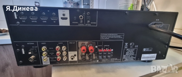 Ресийвър Pioneer VSX-329 , снимка 6 - Ресийвъри, усилватели, смесителни пултове - 52180459